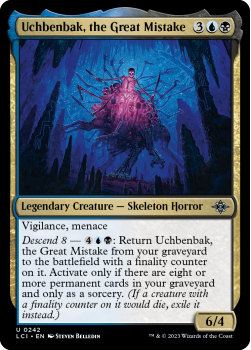 Uchbenbak, the Great Mistake single card from Magic the Gathering