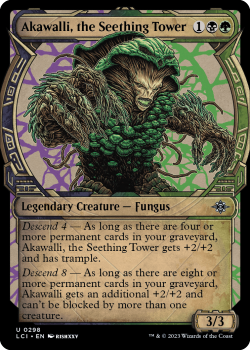 Akawalli, the Seething Tower (SHOWCASE) single card from Magic the Gathering