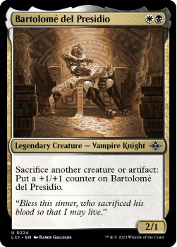 Bartolomé del Presidio single card from Magic the Gathering