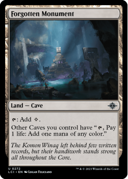 Forgotten Monument single card from Magic the Gathering