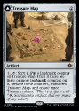Treasure Map // Treasure Cove (FOIL) : 0267 THE LOST CAVERNS OF IXALAN - Magic the Gathering Single Card