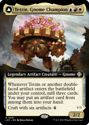 Tetzin, Gnome Champion // The Golden-Gear Colossus (EXTENDED)(FOIL) : 0031 THE LOST CAVERNS OF IXALAN COMMANDER - Magic the Gathering Single Card