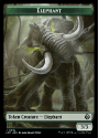 Elephant // Dinosaur : THE LOST CAVERNS OF IXALAN COMMANDER - Magic the Gathering Single Card
