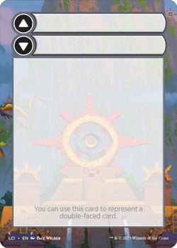 Blank DFC Helper Card : 0020 THE LOST CAVERNS OF IXALAN - Magic the Gathering Single Card