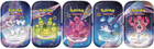 Pokemon Scarlet & Violet Paldean Fates Mini Tin Set of Five - Image 2