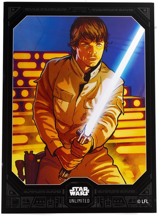 Gamegenic Star Wars Unlimited Art Sleeve Luke Skywalker Gamegenic Star Wars Unlimited Art Sleeve Luke Skywalker