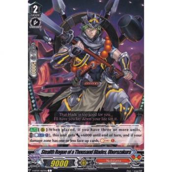 Stealth Rogue of a Thousand Blades, Oborozakura : V-BT07-057 - Cardfight!! Vanguard Single Card