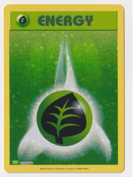 Grass Energysingle card from Pokemon