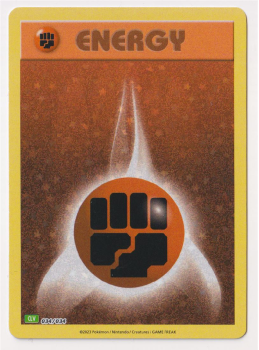 Fighting Energysingle card from Pokemon