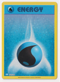 Water Energysingle card from Pokemon