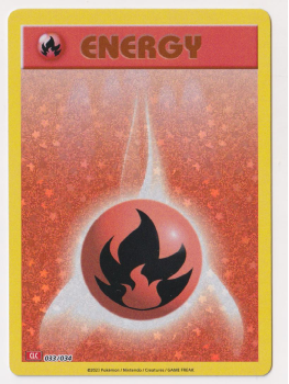 Fire Energysingle card from Pokemon