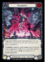 Singularity // Teklovossen, the Mechropotent (GOLD FOIL) : EVO010 BRIGHT LIGHTS - Flesh & Blood Single Card
