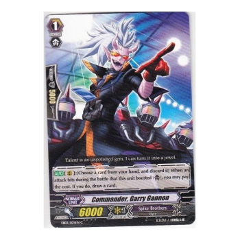 Commander, Garry Gannon : EB03-025 - Cardfight!! Vanguard Single Card