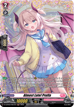Almost Late! Prufla (FR) single card from Cardfight!! Vanguard