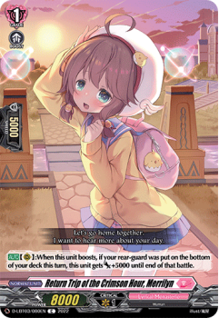 Return Trip of the Crimson Hour, Merrilyn (C) single card from Cardfight!! Vanguard