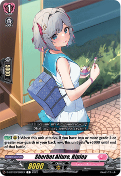 Sherbet Allure, Ripley (C) single card from Cardfight!! Vanguard