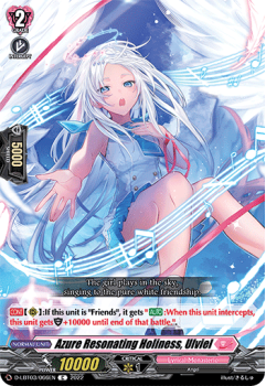 Azure Resonating Holiness, Ulviel (C) single card from Cardfight!! Vanguard