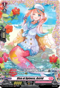Diva of Aptness, Astrid (FR) single card from Cardfight!! Vanguard