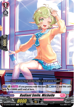 Radiant Smile, Michelle (C) single card from Cardfight!! Vanguard