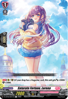 Saturate Fortune, Lorena (C) single card from Cardfight!! Vanguard