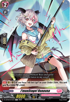 I'monStage! Ronovea (C) single card from Cardfight!! Vanguard