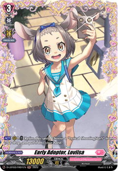 Early Adoptor, Loviisa (FR) single card from Cardfight!! Vanguard