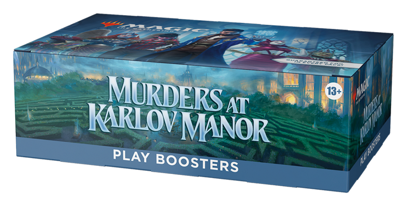 Murders At Karlov Manor Play Booster Box – 36 Packs – MTG Factory Sealed