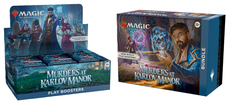 Magic the Gathering: Murders at Karlov Manor - Play Booster Box and Bundle COMBO Magic the Gathering: Murders at Karlov Manor - Play Booster Box and Bundle COMBO