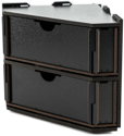 Black Rack: End Piece with 2 Drawers (Endstuck mit 2 Schubladen) - Image 2
