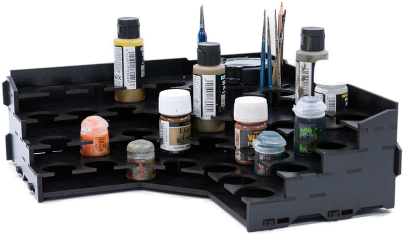Black Rack: Corner Colour Shelf Top (Pigment)(Eck Farbregal Top (Pigment))