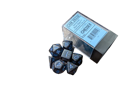 Speckled Blue Stars Polyhedral 7-Dice Set