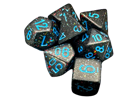 Speckled Blue Stars Polyhedral 7-Dice Set - Image 2