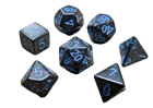 Speckled Blue Stars Polyhedral 7-Dice Set - Image 3