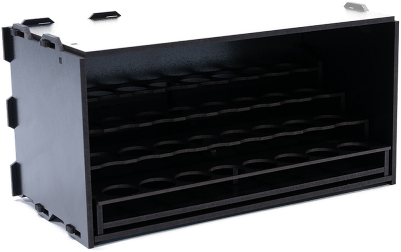 Black Rack Extendable Paint Shelf (Citadel)(Farbregal Ausziehbar)