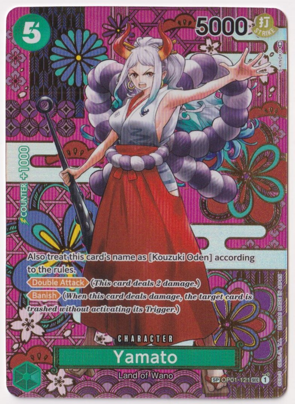 yamato secret rare card Custom Proxy Deck Printing, mtg, custom card, yugioh, lorcana, riftbou main image 1