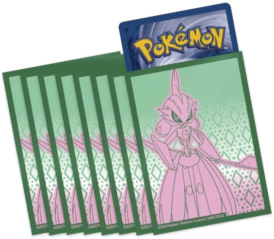 Pokemon Scarlet & Violet Paradox Rift Iron Valiant Card Sleeves (65ct) Pokemon Scarlet & Violet Paradox Rift Iron Valiant Card Sleeves (65ct)