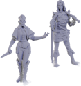 Pathfinder Battles Deep Cuts Unpainted Miniatures: Urdefhan Lasher & Death Scout - Image 2