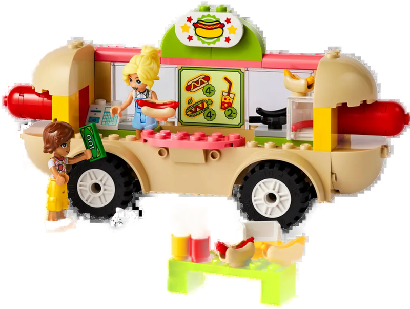 Lego hot dog discount truck