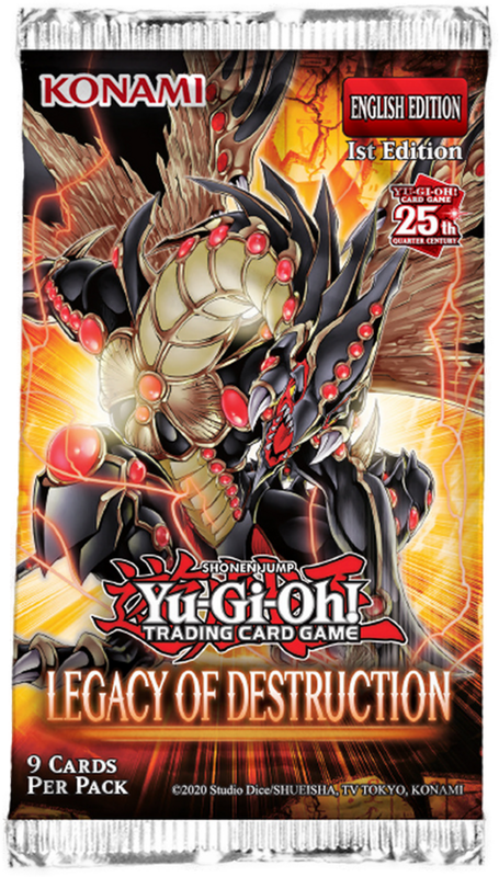 Yu-Gi-Oh! Sealed Booster PACK Legacy Of Destruction (9 Cards) Yu-Gi-Oh! Sealed Booster PACK Legacy Of Destruction (9 Cards)
