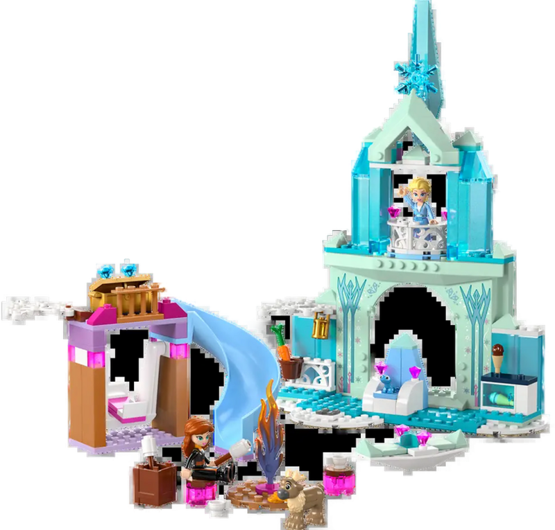 Elsa online castle lego
