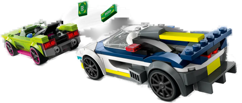Police Car and Muscle Car Chase LEGO 60415