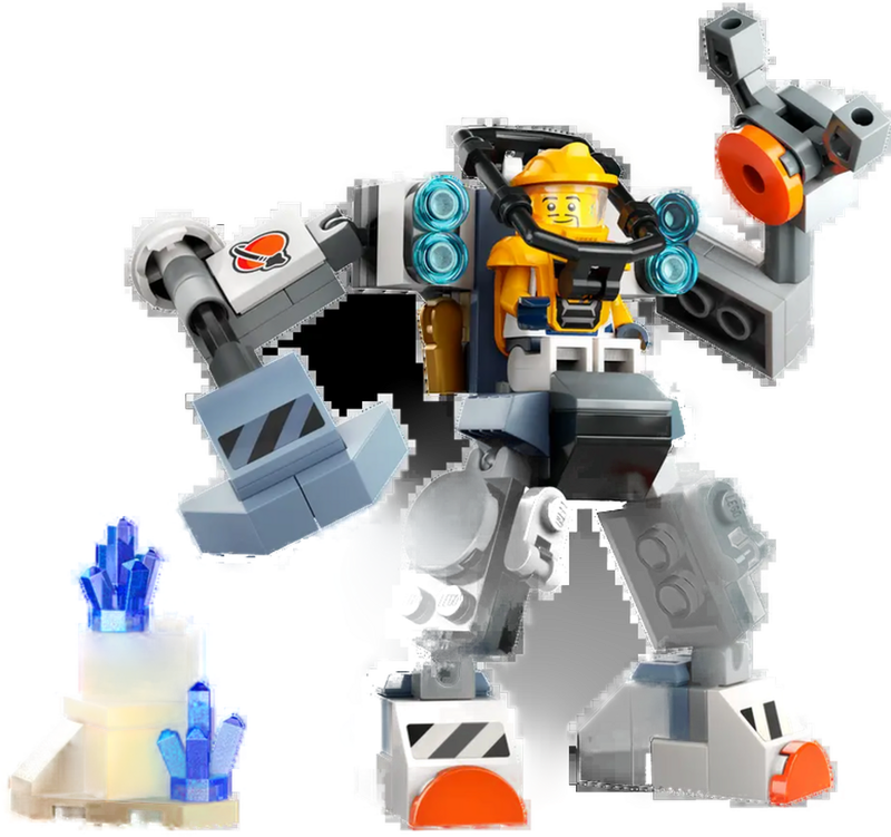 Lego top construction mech