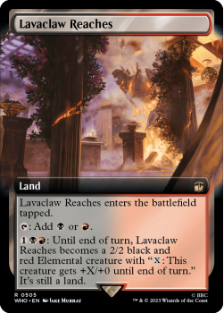 Lavaclaw Reaches (EXTENDED)(FOIL) single card from Magic the Gathering