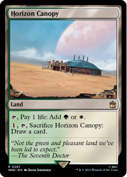 Horizon Canopy (FOIL) single card from Magic the Gathering