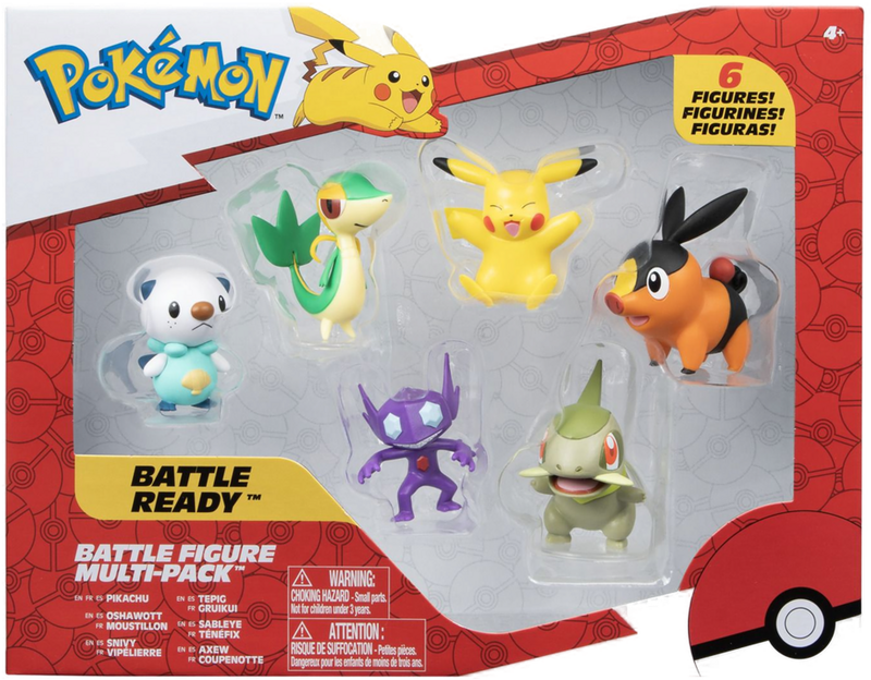 Pokemon Battle Figure Multi Pack (6 Pack) | Chaos Cards