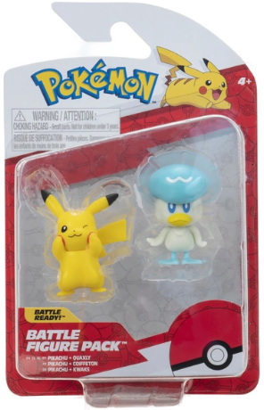 Pokemon Battle Figure Pack Pikachu Quaxly