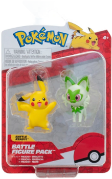 Pokemon Battle Figure Pack Pikachu & Sprigatito