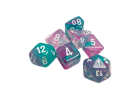 Chessex - Nebula Polyhedral 7 Dice Set - Luminary Wisteria/White - Image 3