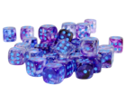 Chessex - Nebula 12mm D6 Dice Block - Luminary Nocturnal Blue Dice Block - Image 2