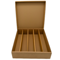 Fenrir Games Cardboard Storage Box : 5000 cards (Raw Cardboard) - Image 5